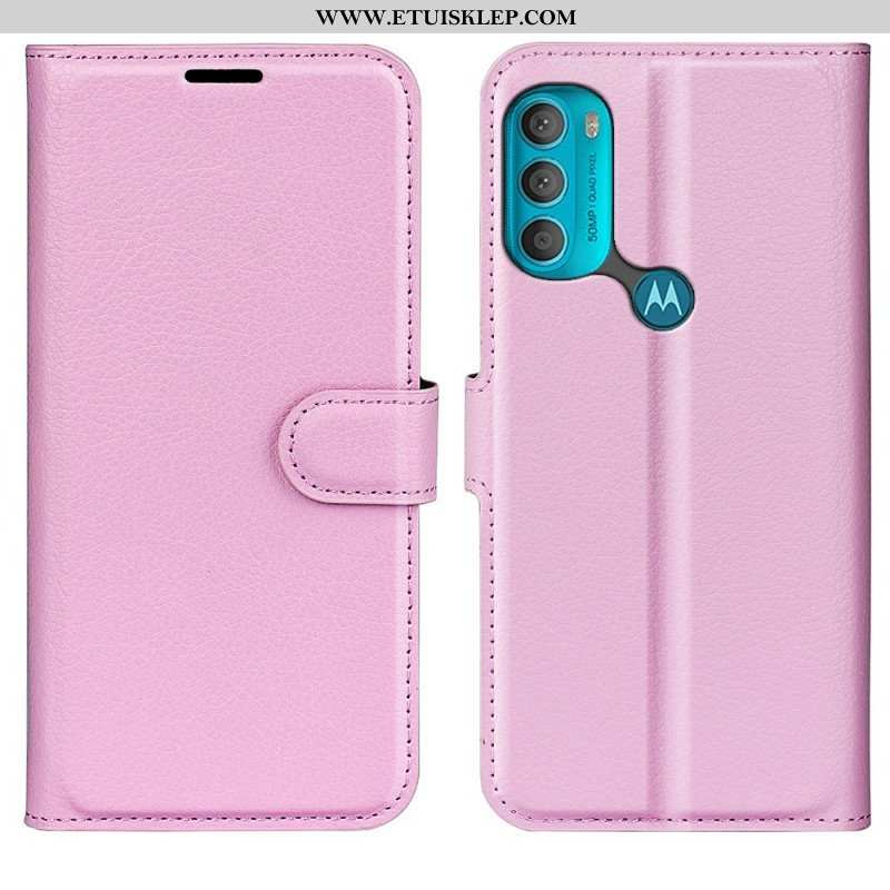 Etui Folio do Moto G71 5G Klasyczny